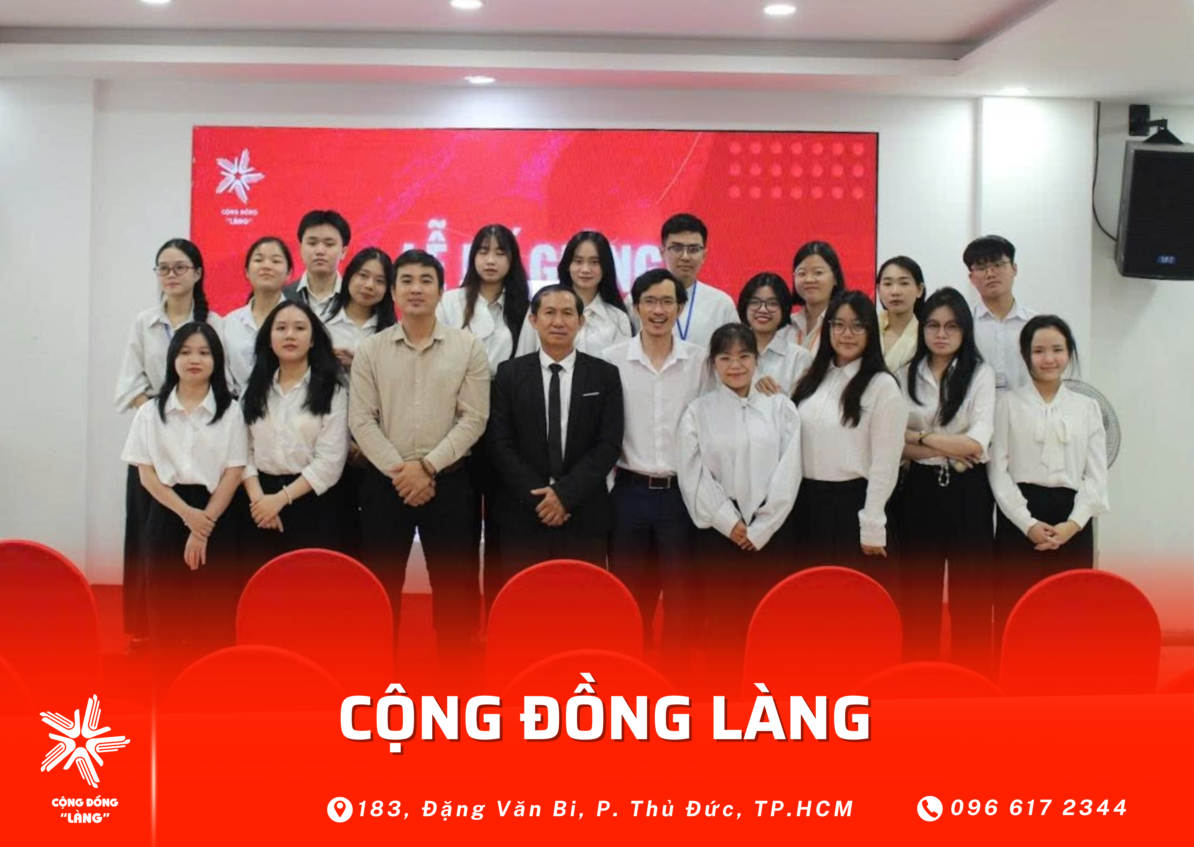 Lễ bế giảng Thực tập sinh Pháp lý K14,15 Cộng Đồng Làng
