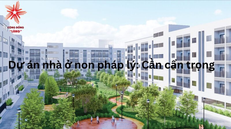 dự án nhà ở non pháp lý