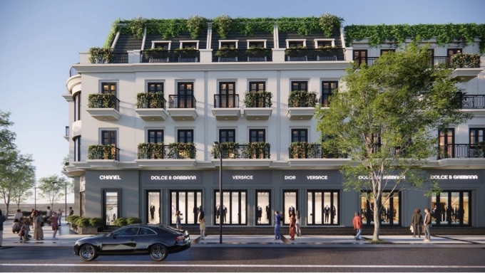 Shophouse Sông Công Crown Plaza